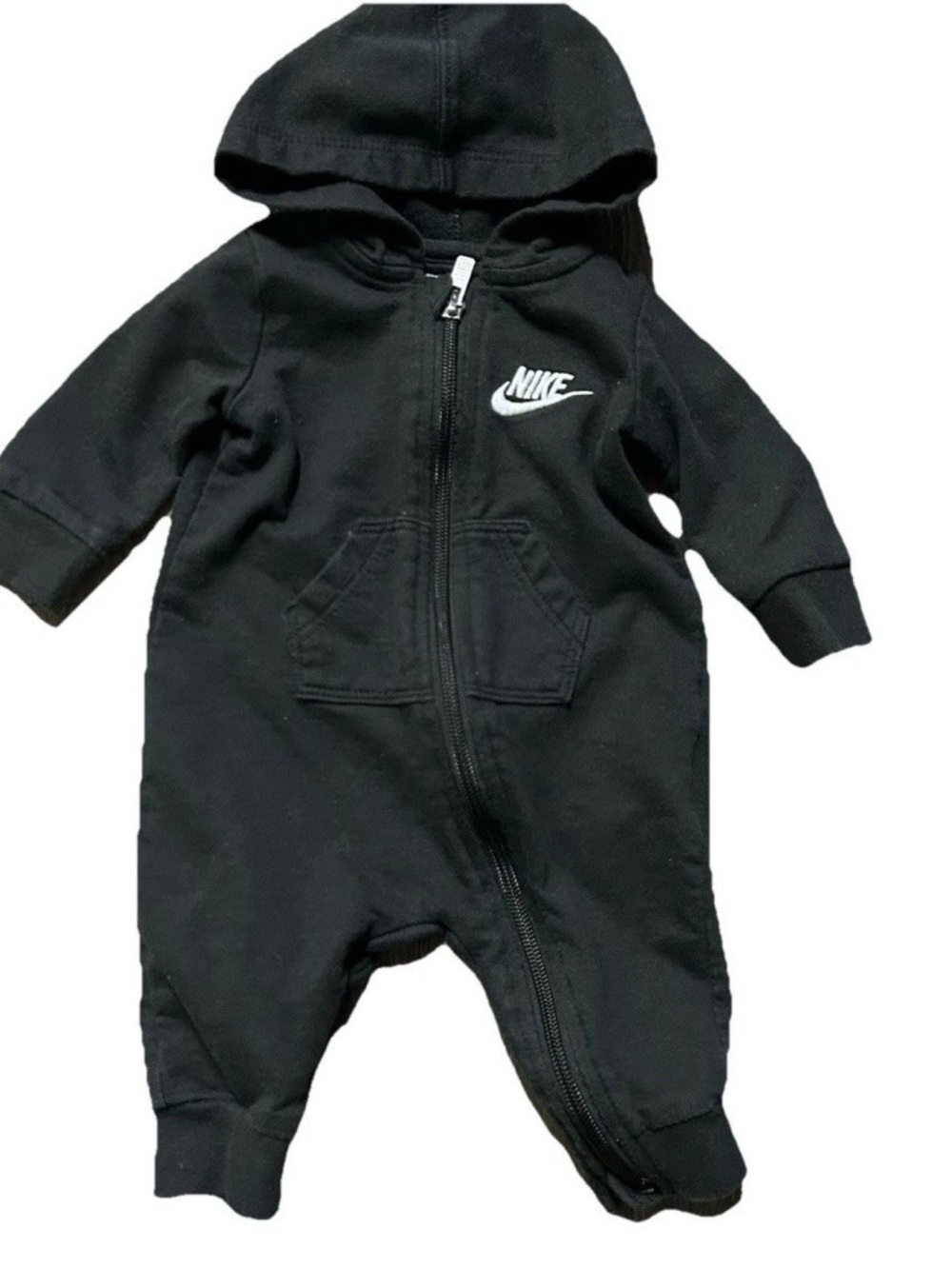 Baby Nike Bodysuits Sweatsuits Size 0-3 Months Grey Yellow Black - Picture 6 of 6